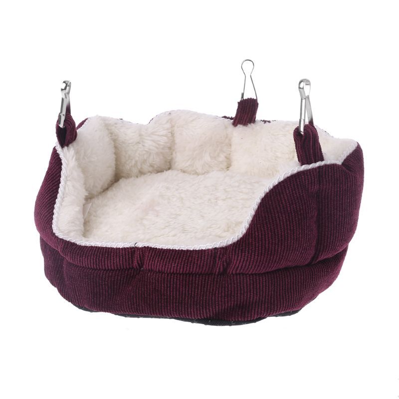 Practical Small Pet Hammock Pet Bed Soft Warm Cage for Small Animals
