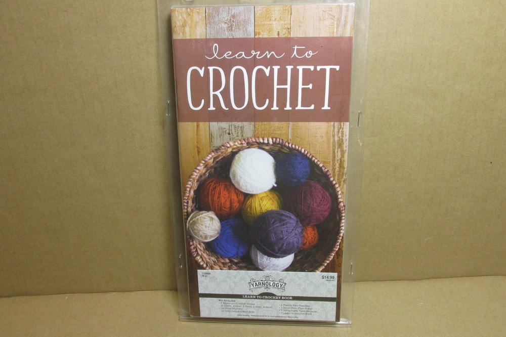 NEW LEARN TO CROCHET KIT from YARNOLOGY
