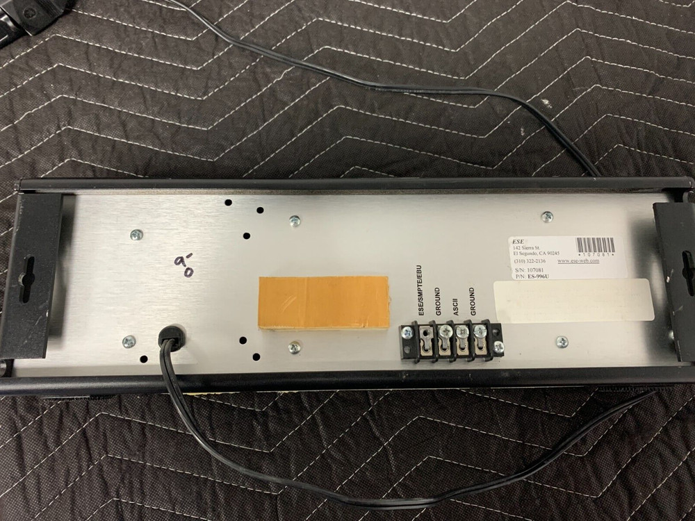 ESE-996U 2.3" 6-Digit Timecode Reader