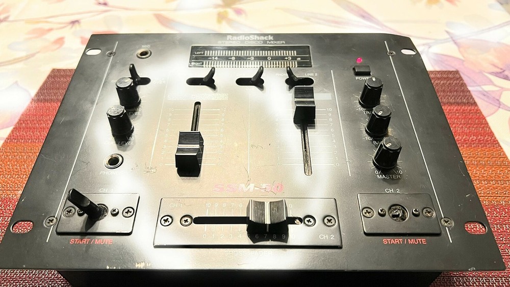 Optimus 2-CH Stereo Disco Mixer SSM-50