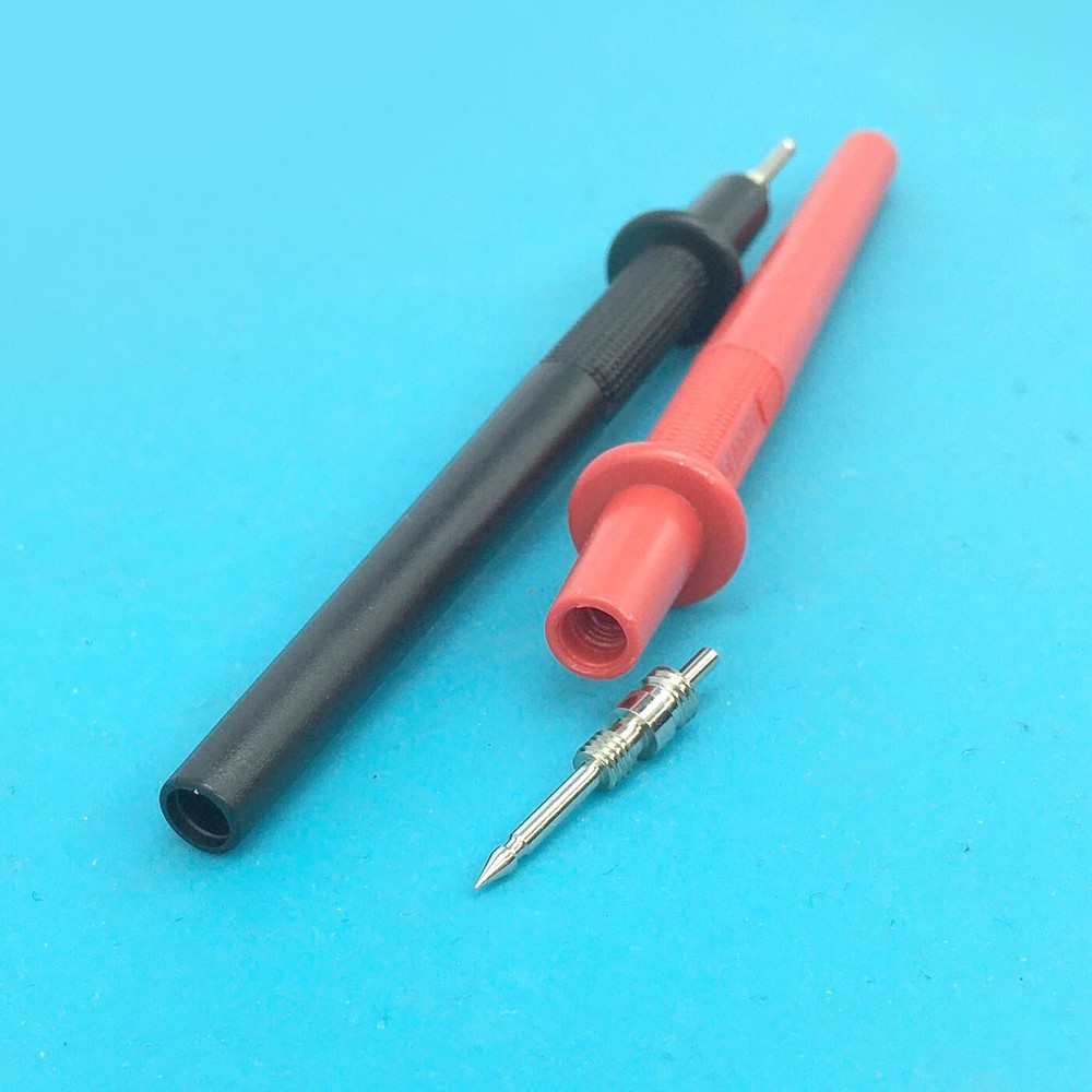 30PCS MULTIMETER PEN tips Threaded TEST PROBES Clamp Cables Soldering DIY