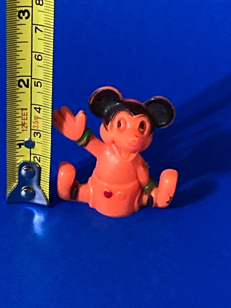 Mickey Mouse PVC finger puppet maker unknown made in Hong Kong