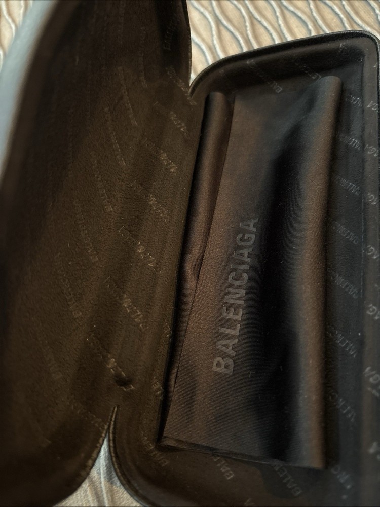 Givenchy Balenciaga Versace Prada Sunglasses Case Only Authentic w/ Lense Cloth