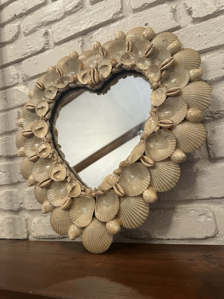 Handmade Shell Mirror ~ Vintage from Mexico