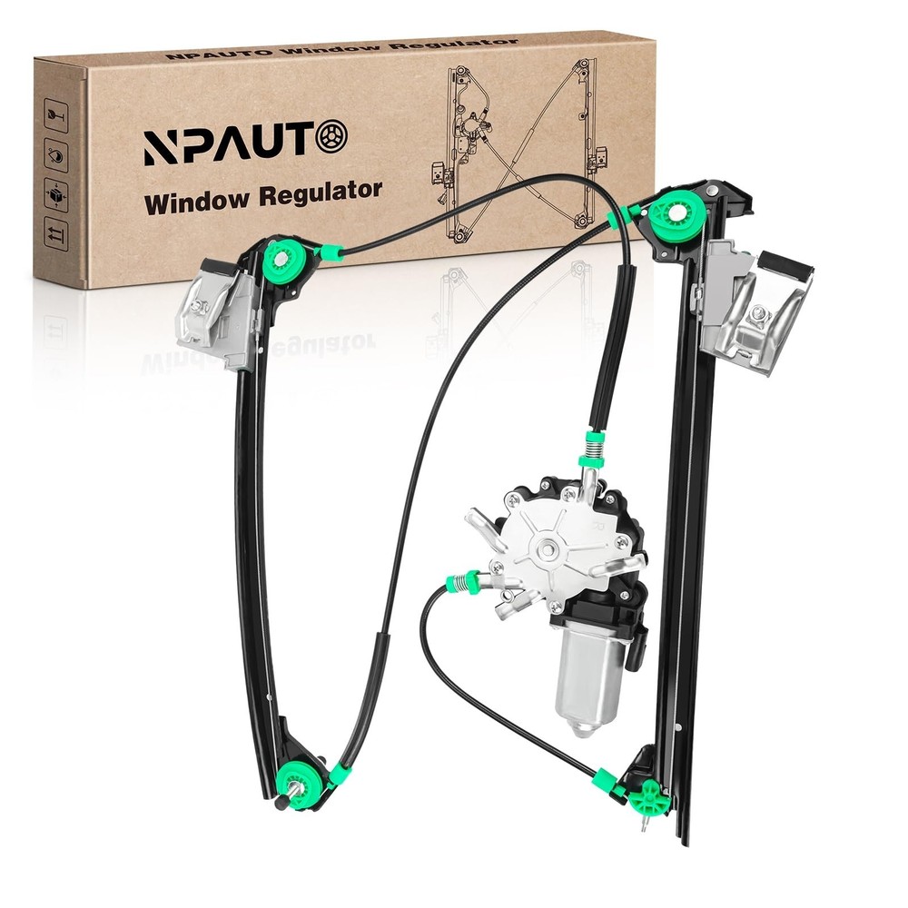 Power Window Regulator with Motor fit for Chevy Corvette Front Passenger Side