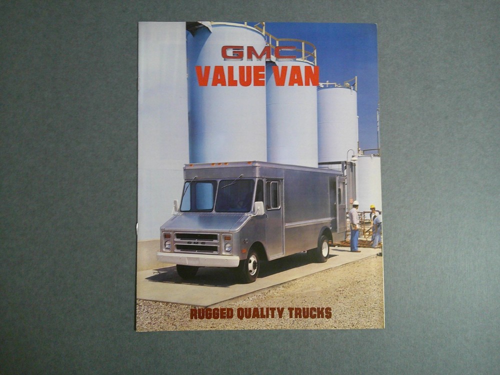 1981 GMC Value Van Sales Catalog