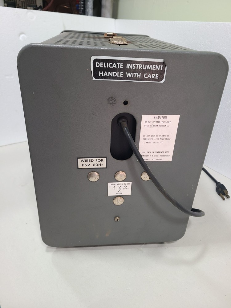 VINTAGE High Voltage 30KV DC MAX TESTER, POWERS UP, AS IS UNTESTED