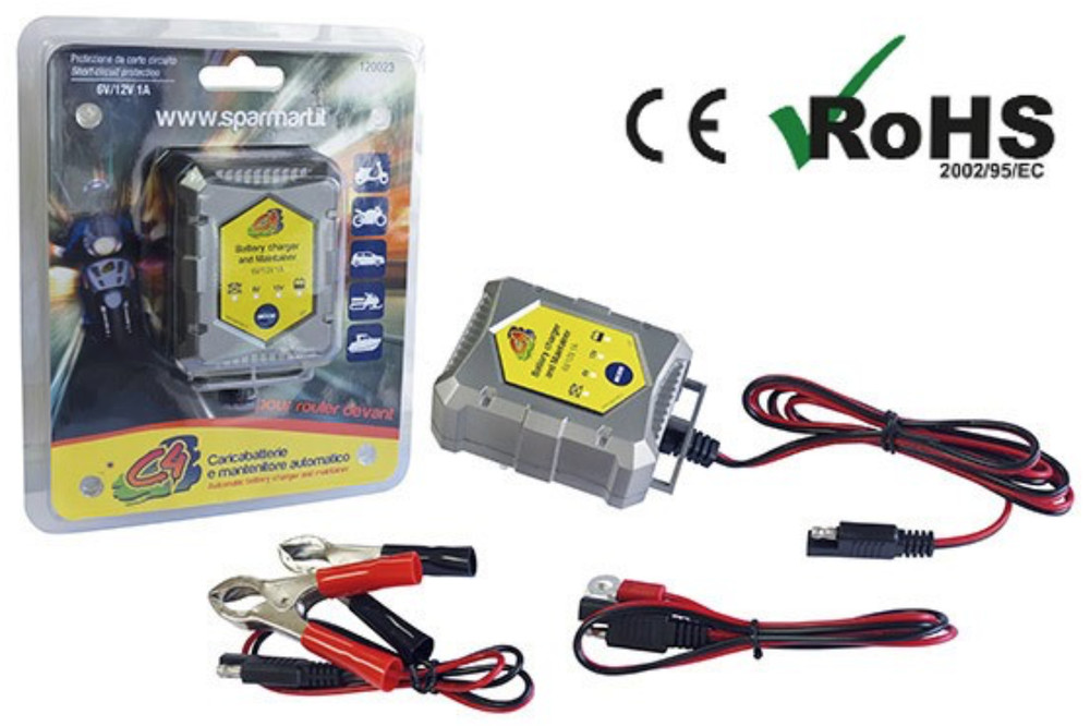 UNIVERSAL Automatic Battery Maintainer Charger for ALL MOTORCYCLES
