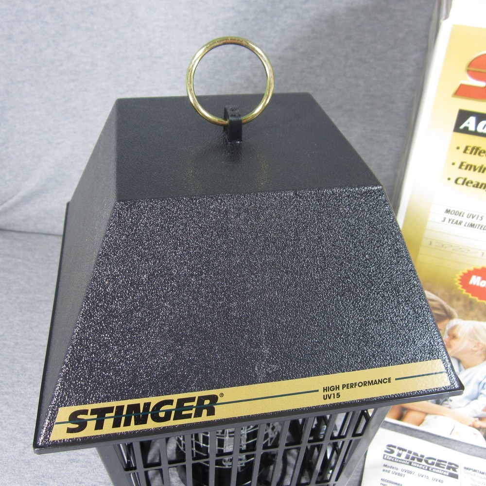 Stinger UV15 Bug Zapper Insect Mosquito Trap ½ Acre Coverage - Open Box