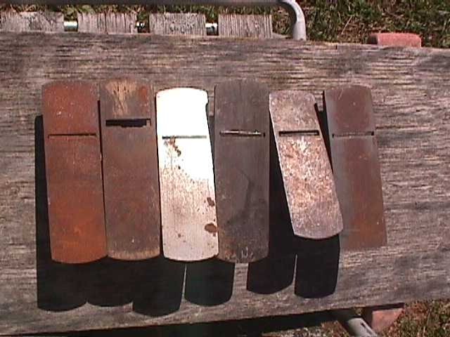 RUSTY WOOD BLOCK PLANE PARTS
