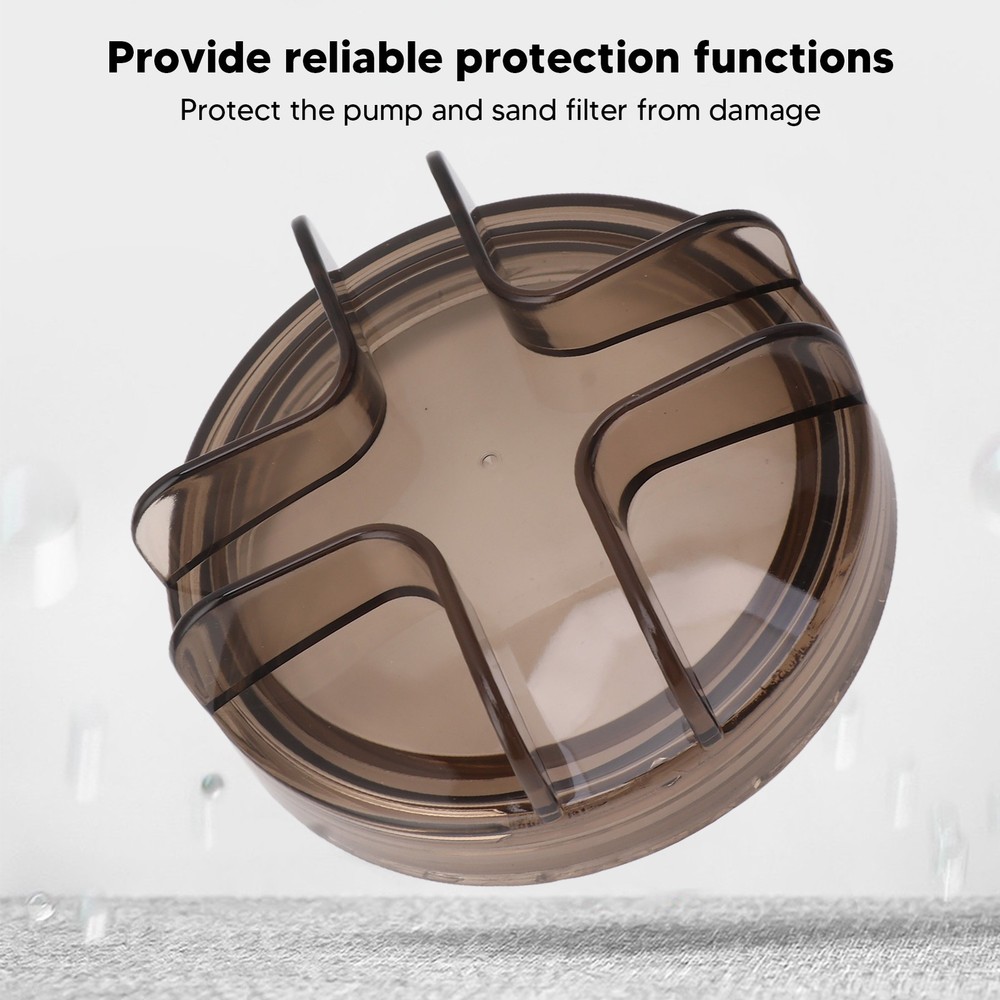 Pool Strainer Lid Pool Sand Filter Pump Cover Replacement For 3/4 2400GPH 7