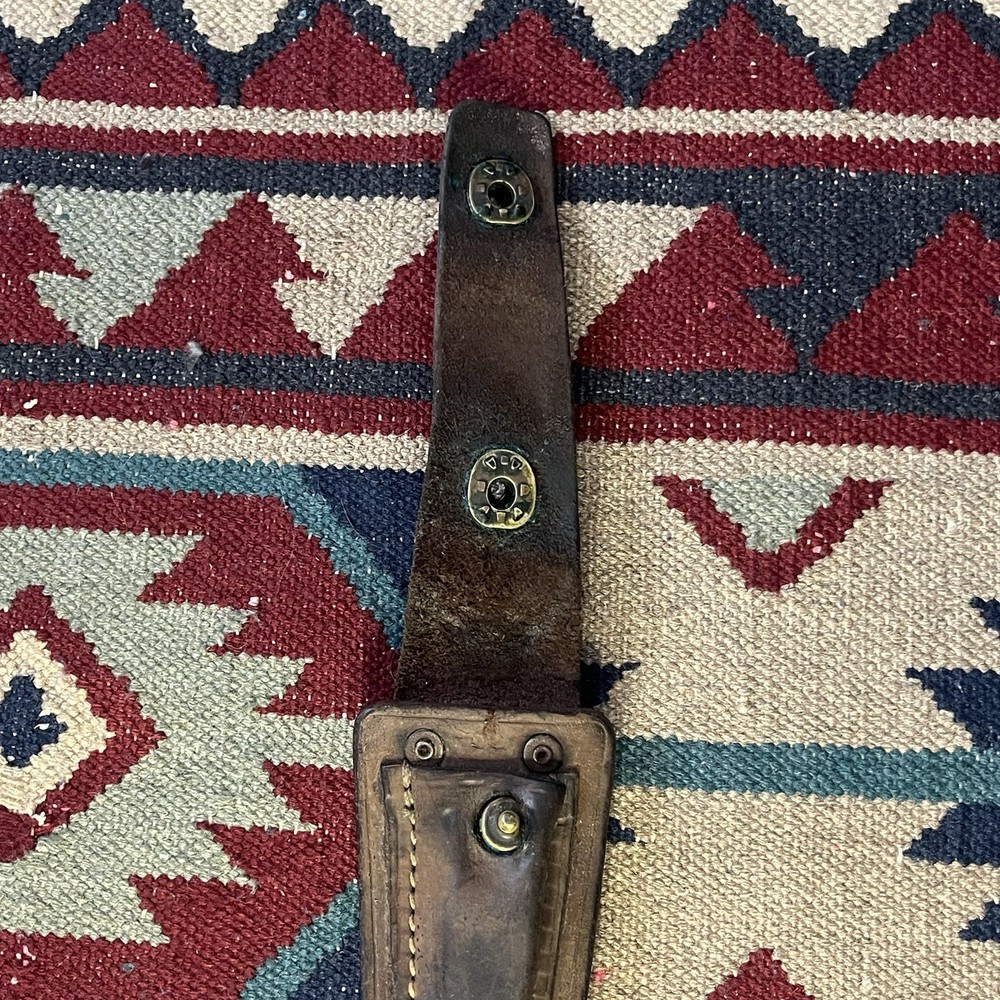 WWII USMC Leather Utility Belt Holster