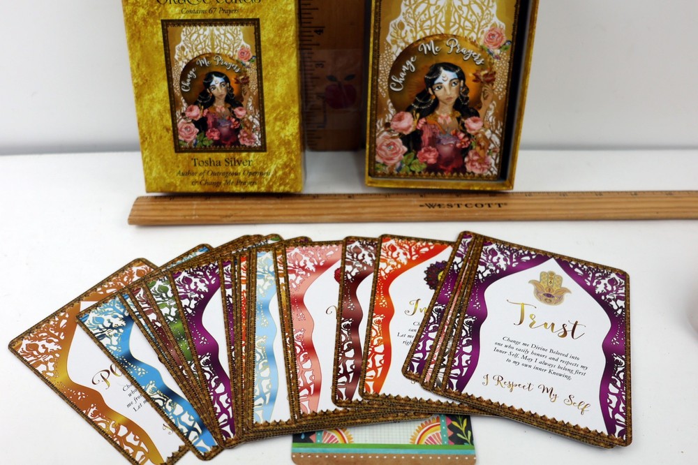 Tosha Silver Oracle Card Deck – Change Me Prayers EUC