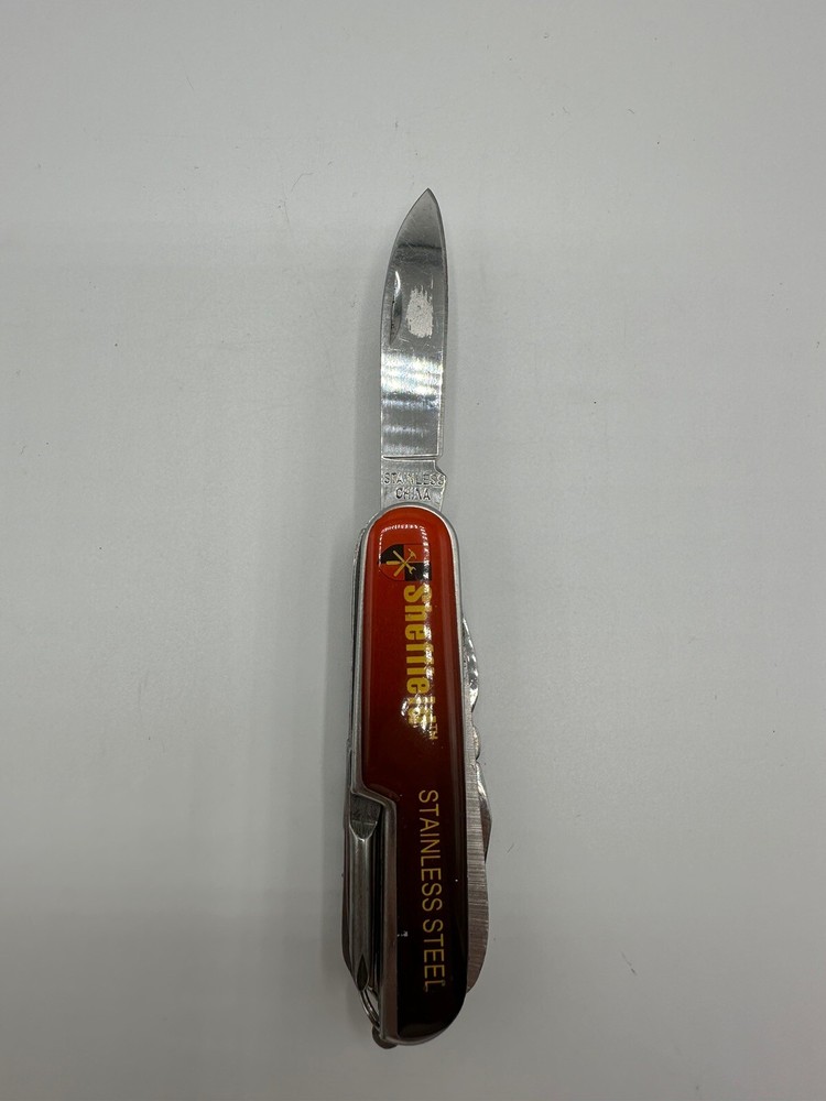 Vintage Sheffield Camp Utility Bar Pocket Knife - Multitool “C”