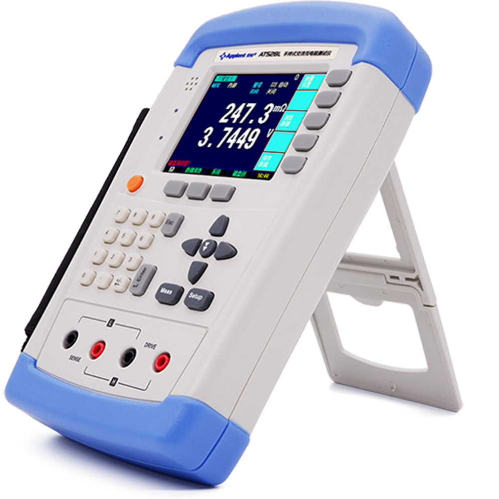 Handheld Micro Ohm Meter AC Milliohm Battery Voltag Internal Resistance Tester