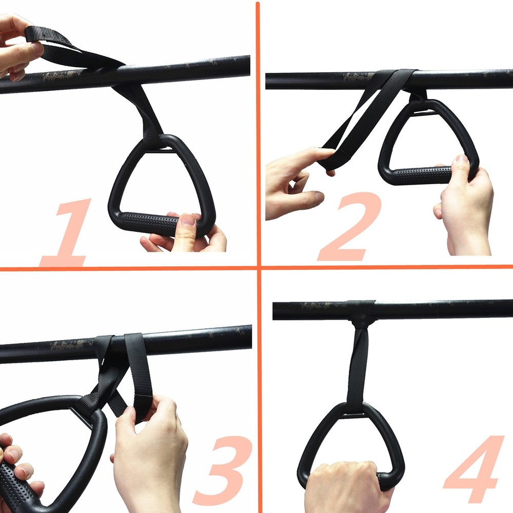 Gymnastic Rings Pull up Handle Home Workouts Strength Training Fitness Rings