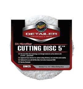 5" DA Microfiber Cutting Disc, 2 Pack DMC5 MEGUIAR'S Beige 70382005474