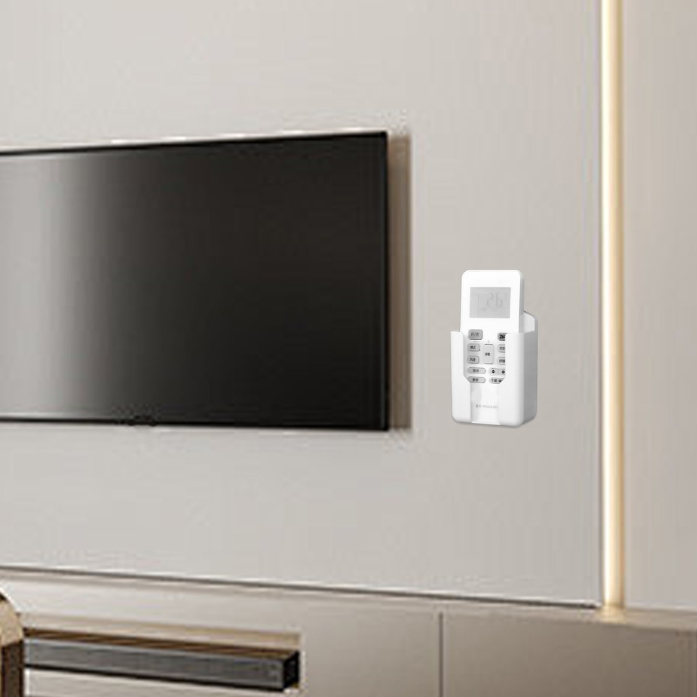 Remote Control Holders 3 Pcs Wall Mount Remote Holder Self Adhesive Remote Case
