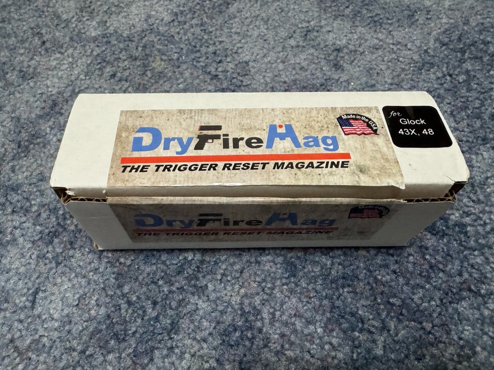 DRYFIREMAG Dry Fire Training Magazine for Single Stack Glock 43X/48