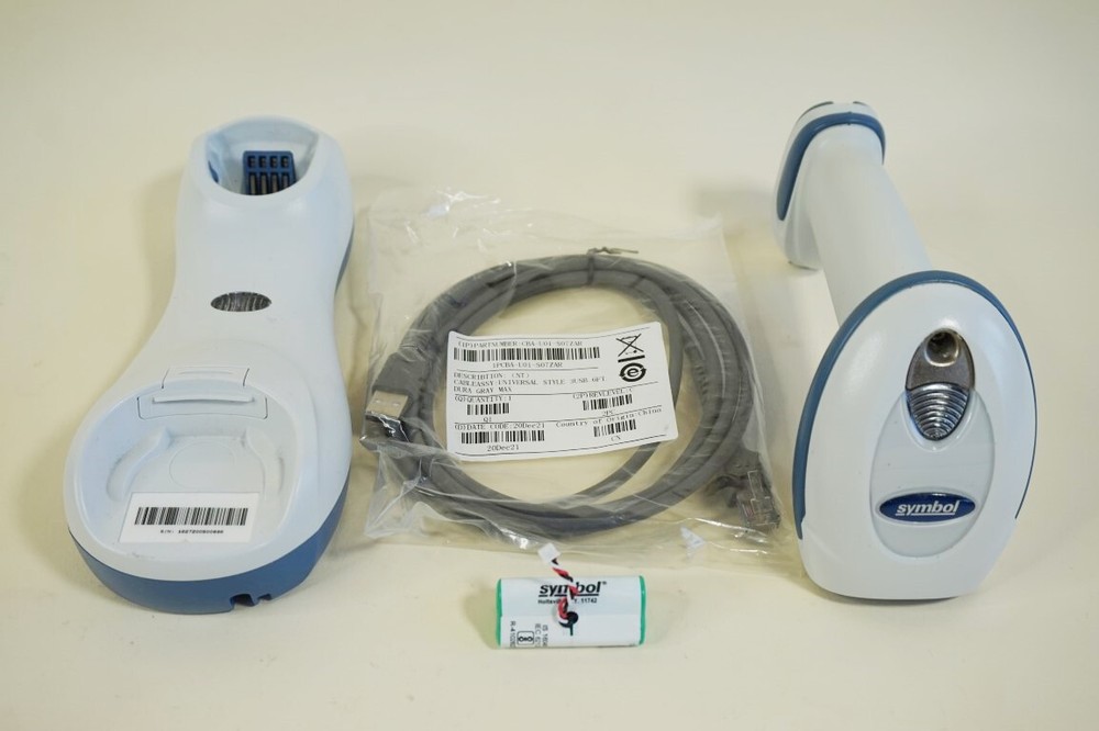 Symbol Zebra DS6878 DS6878-HC2000BVZWW Bluetooth 2D Cradle Barcode Scanner