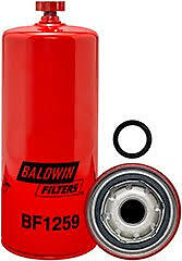 Baldwin Filters BF1259 Fuel/Water Separator Spin-on with Drain ( 3 Pack )