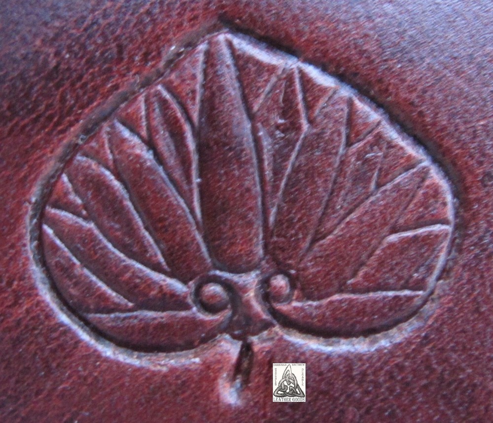 Baron Tool Large Leaf Leather Working Full Handle Stamping Tool 264