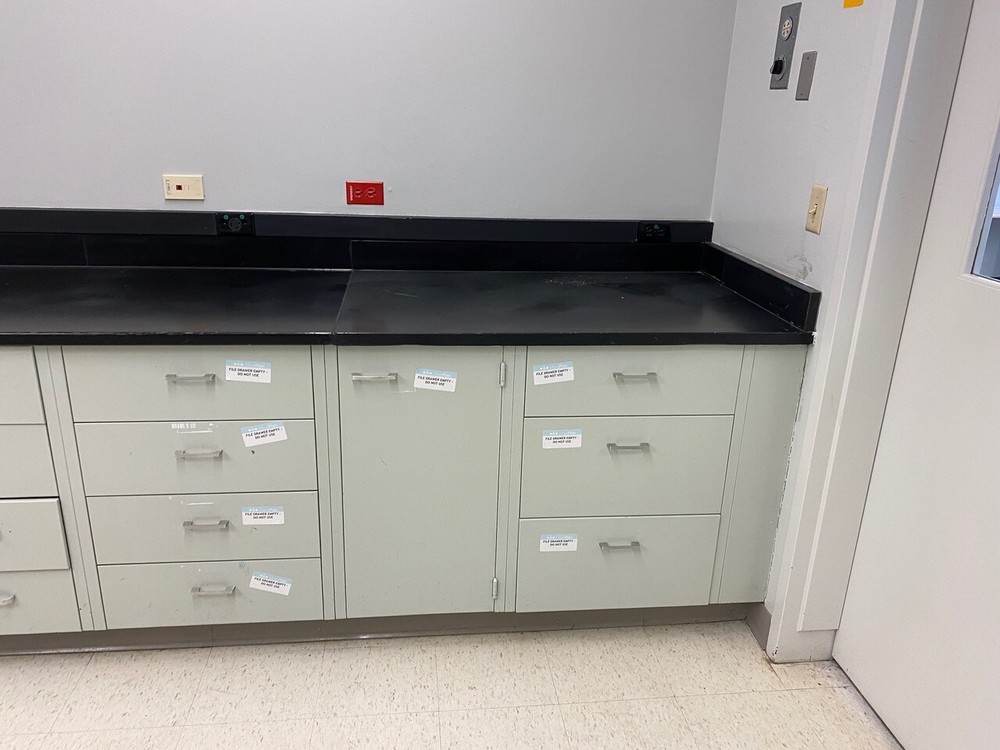 Gray Lab Casework Benches by Linear Foot, Island & Perimeter(100379)
