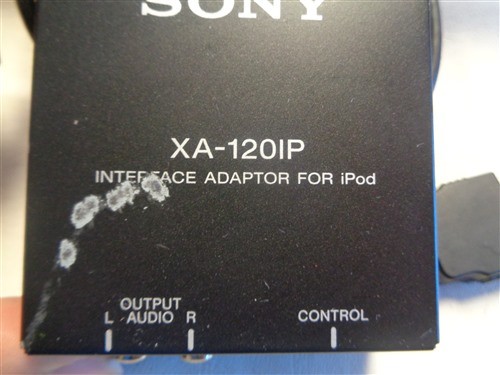 SONY XA-120IP IPOD INTERFACE ADAPTOR MARINE BOAT
