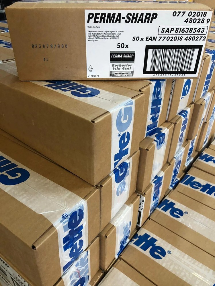 Perma-Sharp Single Edge Half Blades for Barbers 500-5000 pcs Bulk