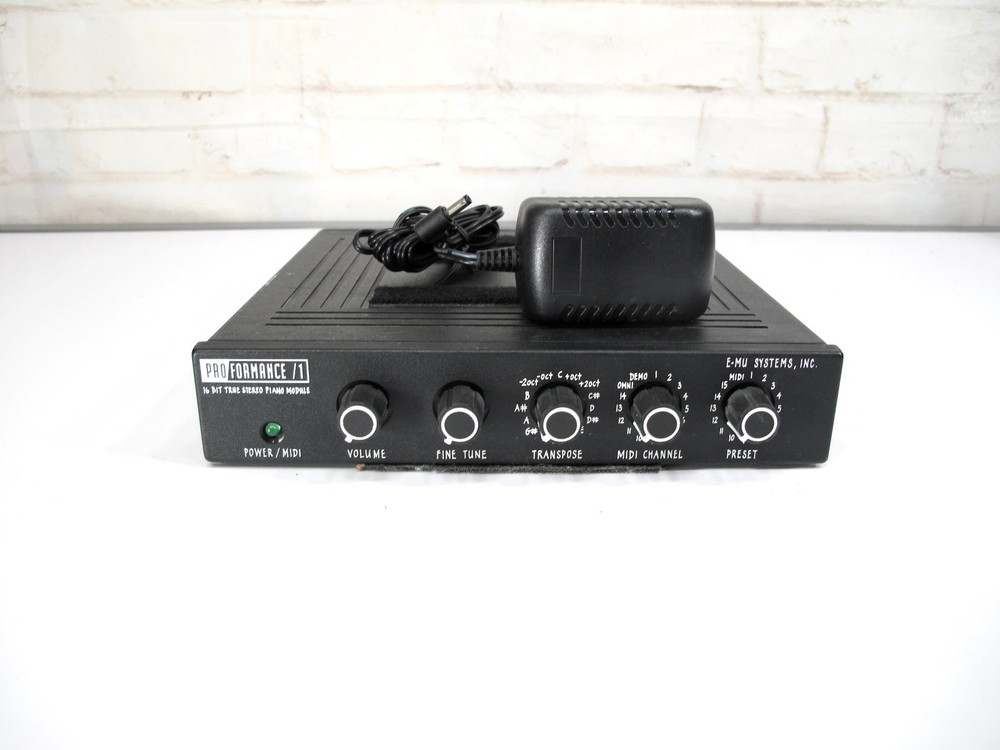 Emu 9101 Proformance MIDI Transposing Sound Module