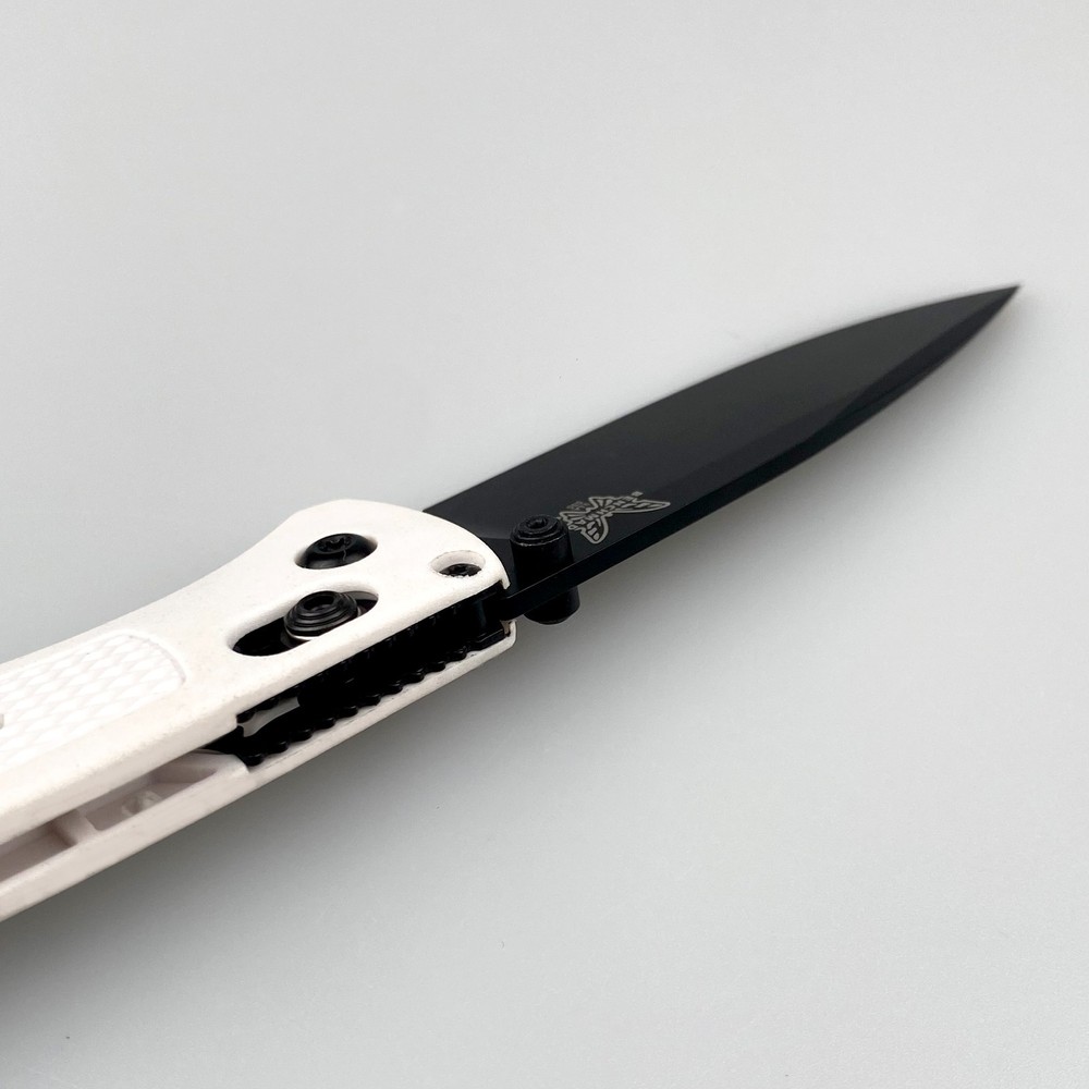 Benchmade 535-Custom Bugout Knife White Grivory Handle S30V Folding Knife