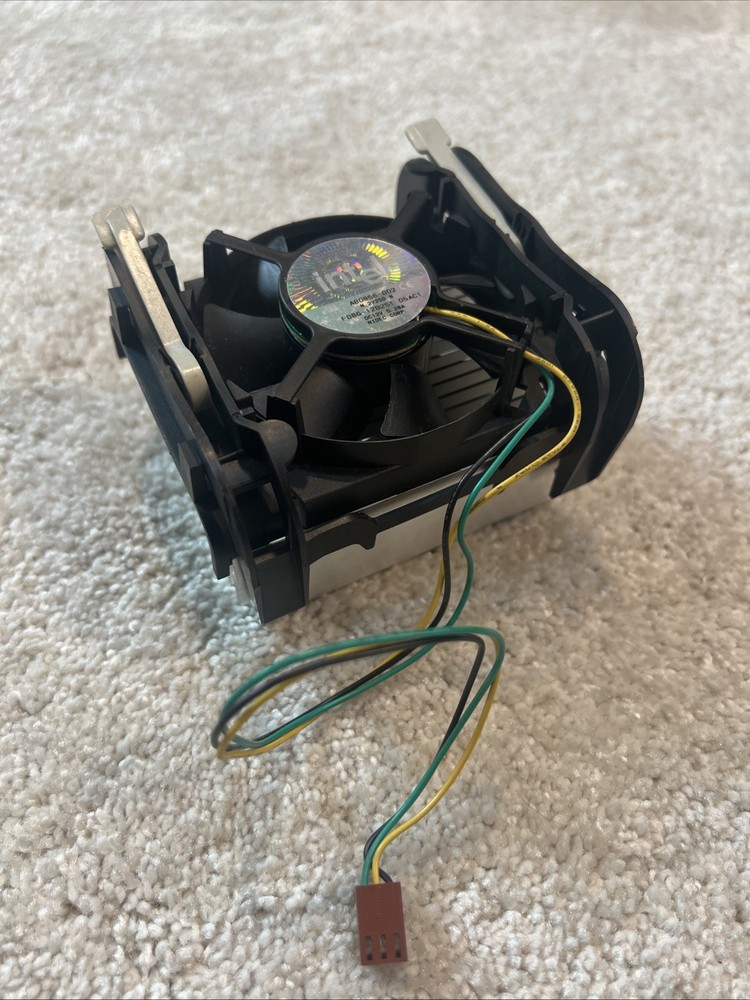 INTEL A80856-002 S478 CPU COOLING FAN & HEATSINK - Used