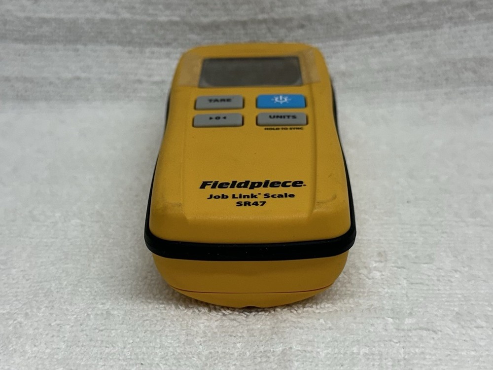 Fieldpiece SR47 Wireless Refrigerant Scale with Remote 252 LBS Capacity