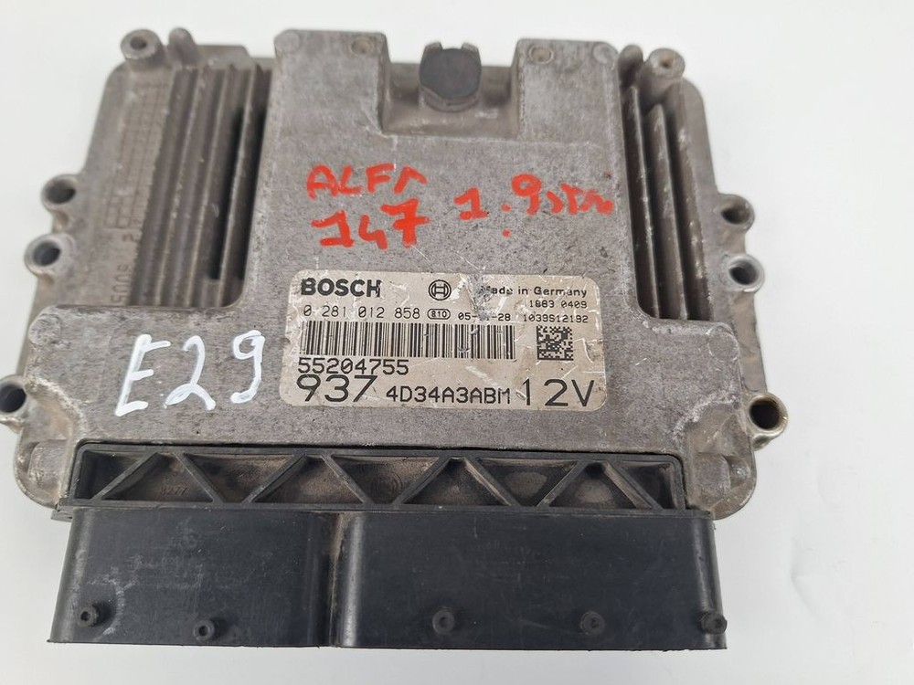 Alfa Romeo 147 2005 Engine Control Module 55204755 kW BVV435