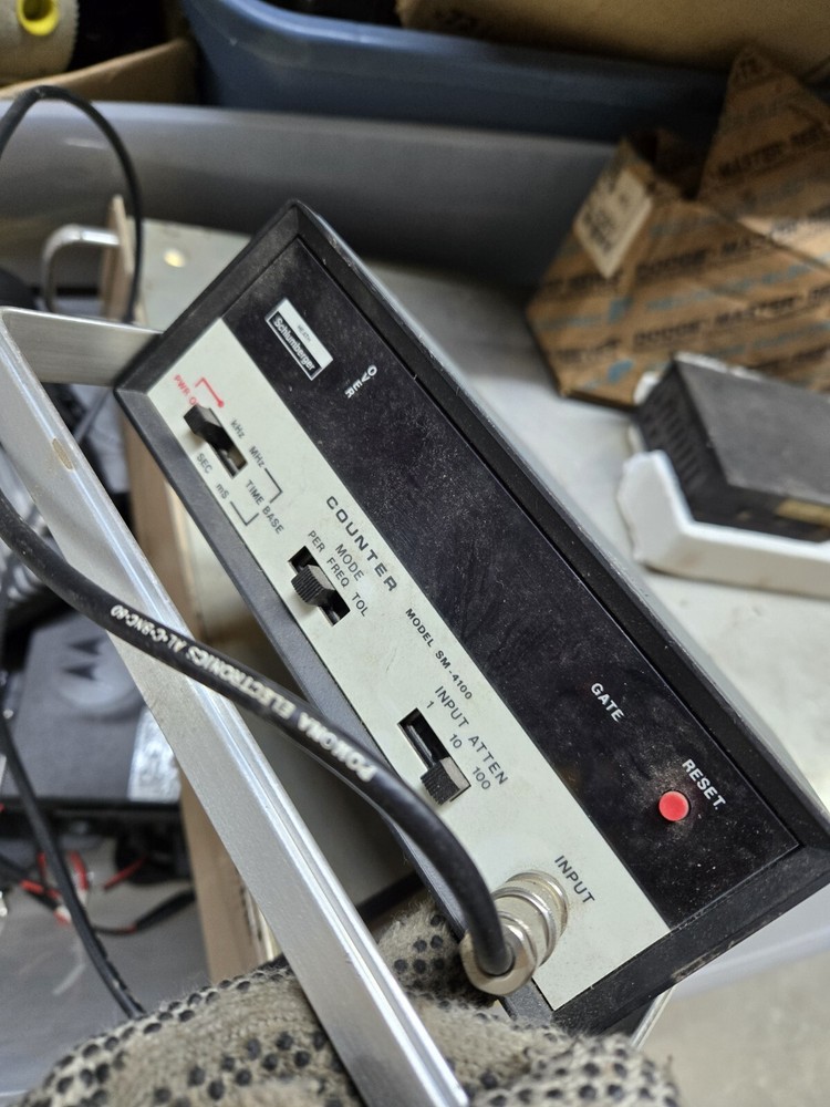 Frequency Counter Heath Schlumberger EIA-416