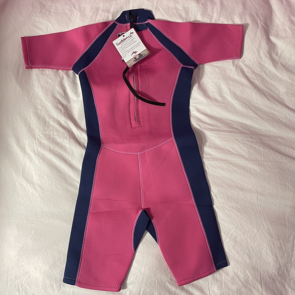 Konfidence Shorty Girls Wetsuit Pink XL