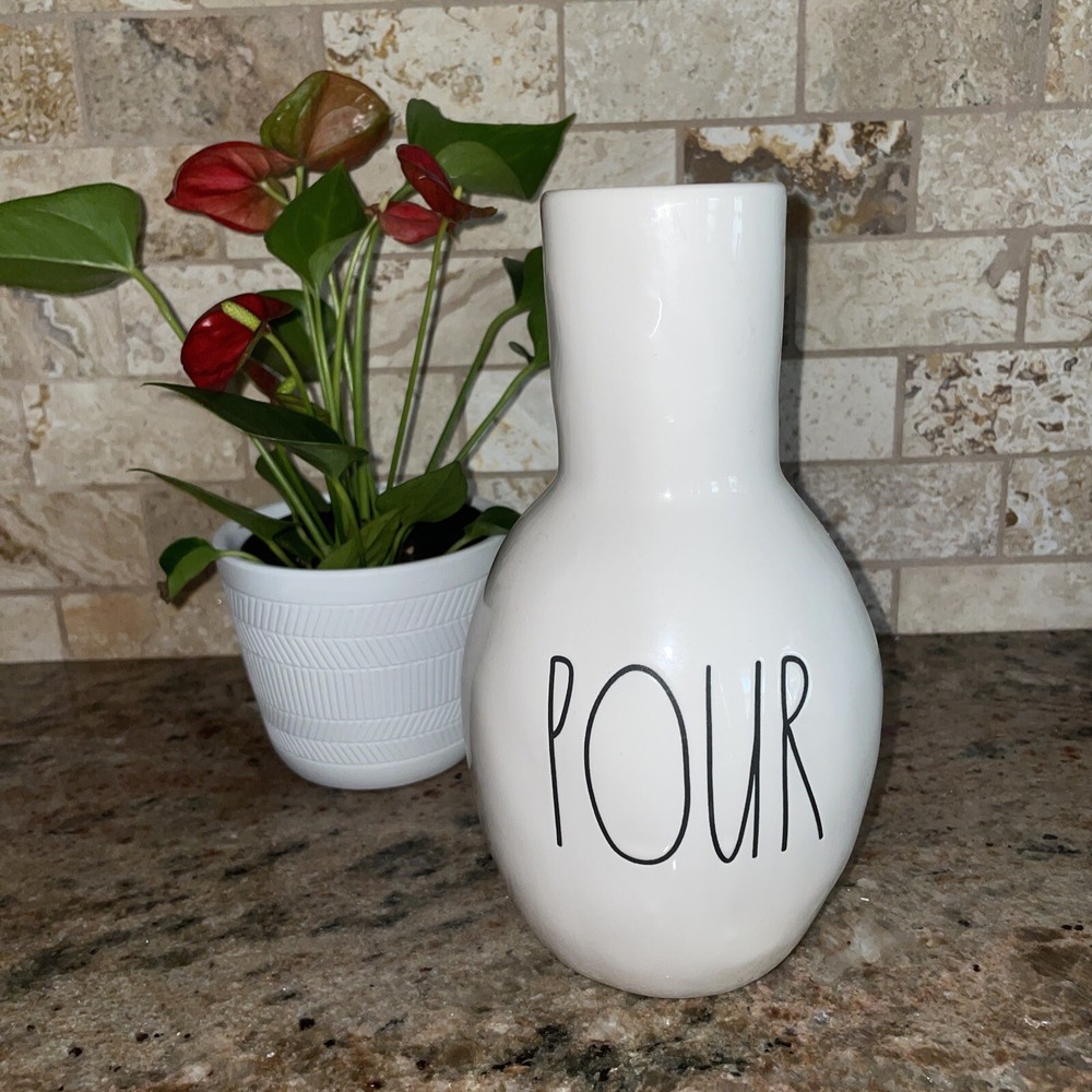 Rae Dunn Ceramic Pour Carafe Pitcher