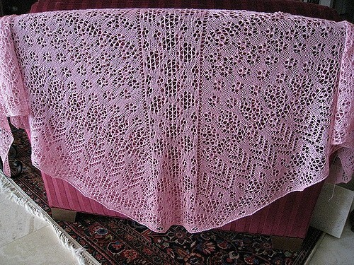Goddess Knits "Ice Goddess" Shawl