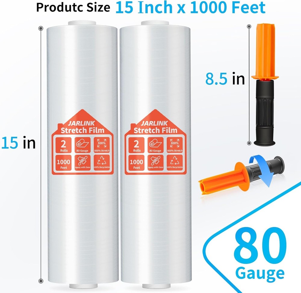 Extra Heavy Gauge Stretch Wrap