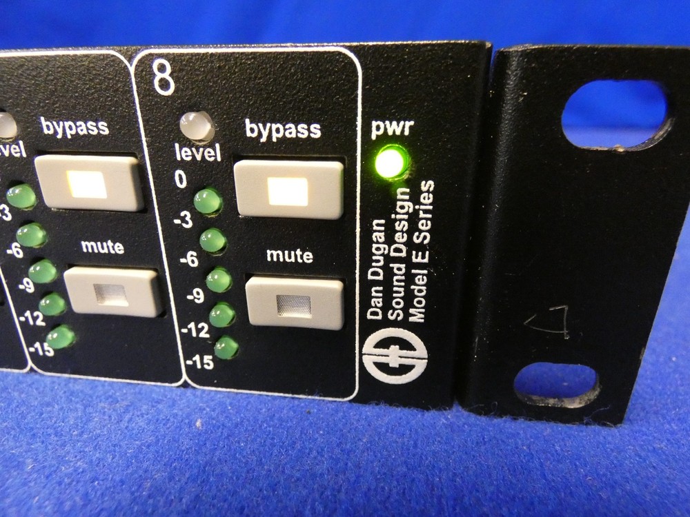 Dan Dugan Sound Design Model E-3 Automatic Mixing Controller w/Power Supply