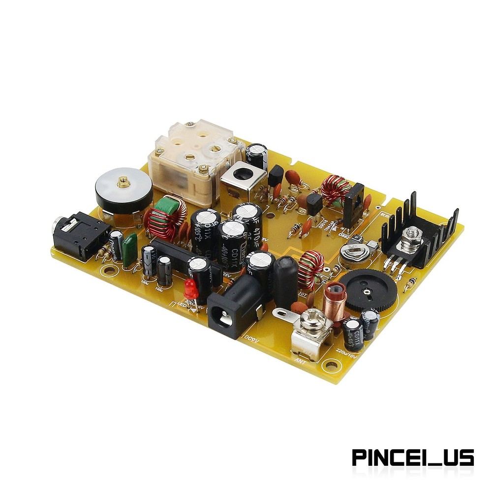 Micro-Power Medium Wave Transmitter Board 530-1600KHZ For Testing Crystal Radio