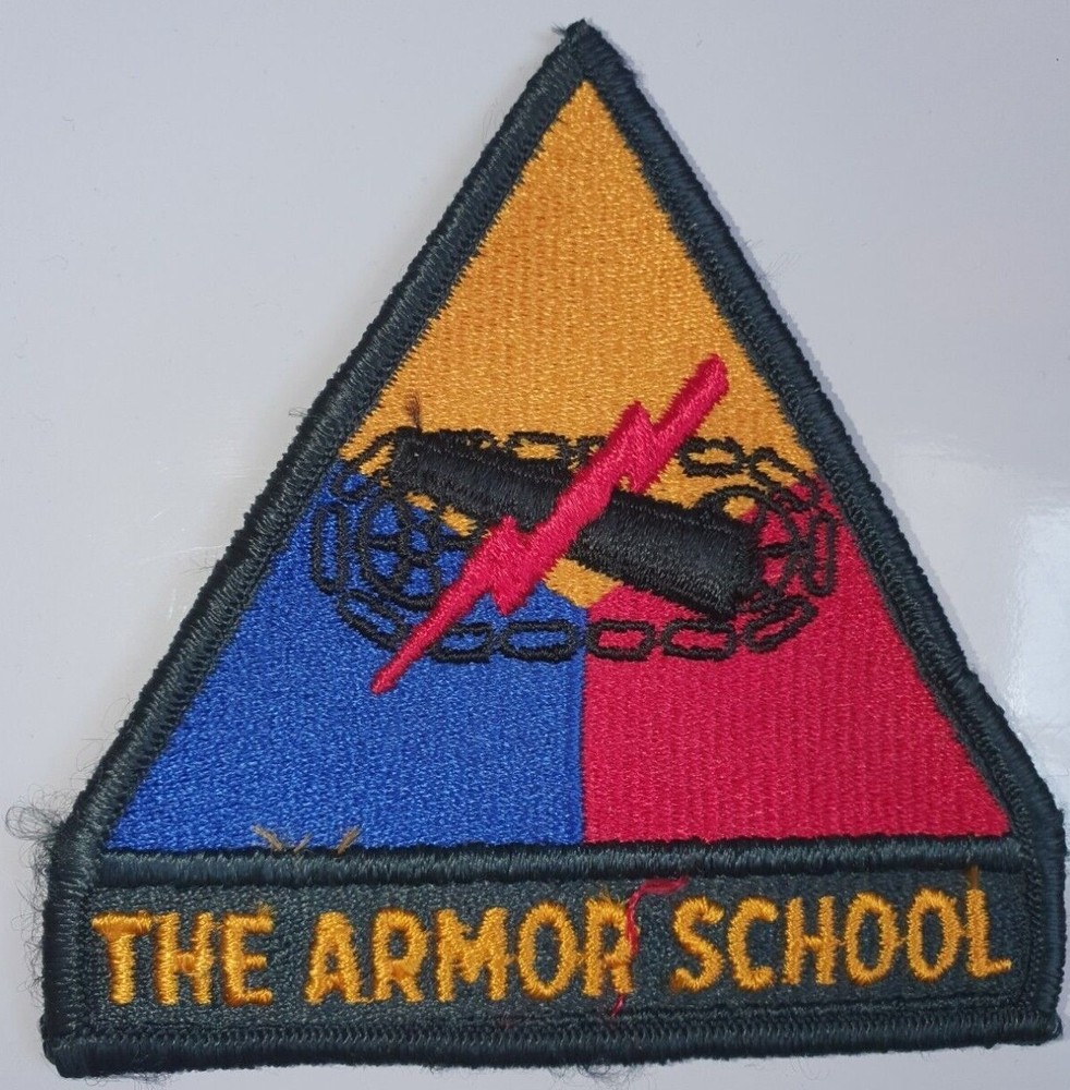 US Army The Armor School SSI patch