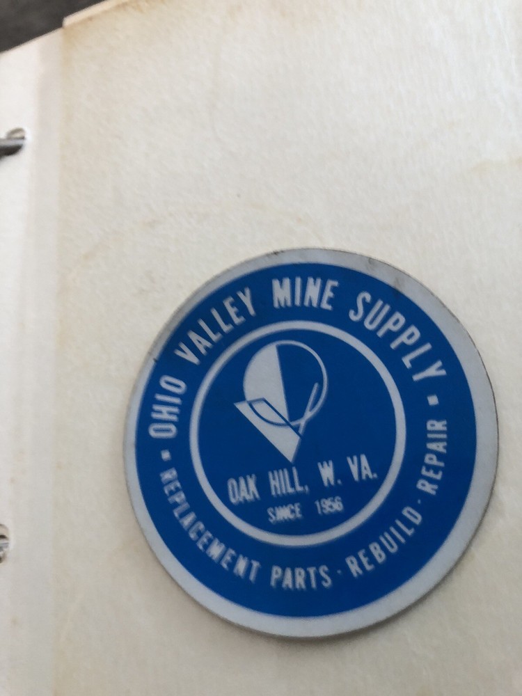 Coal Mining Stickers. Nice Older Vendor