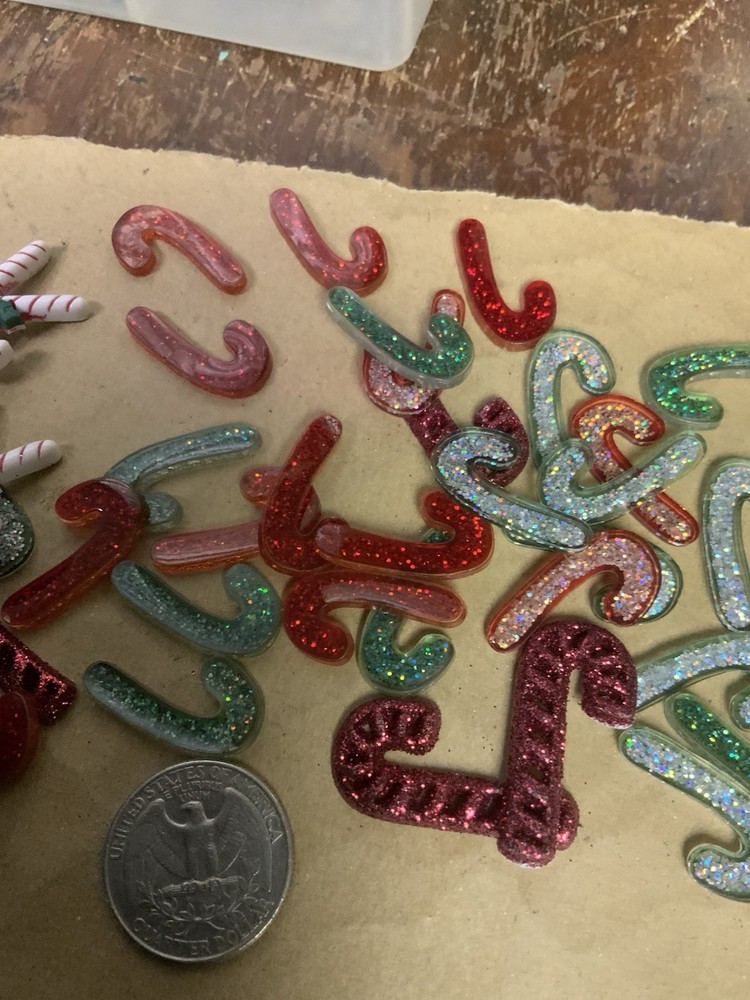 Crafts Candy Cane Embellishments