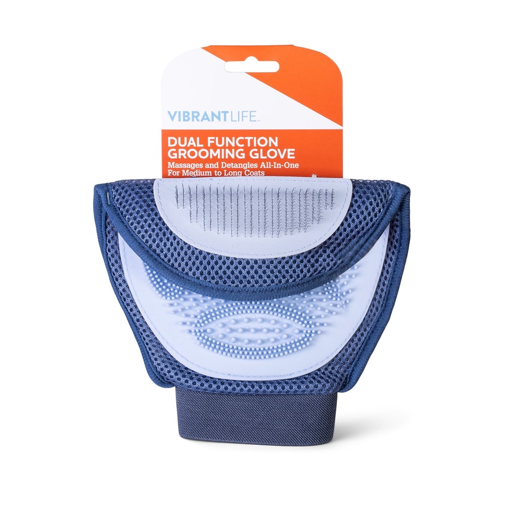 Vibrant Life Function Dog Grooming Glove