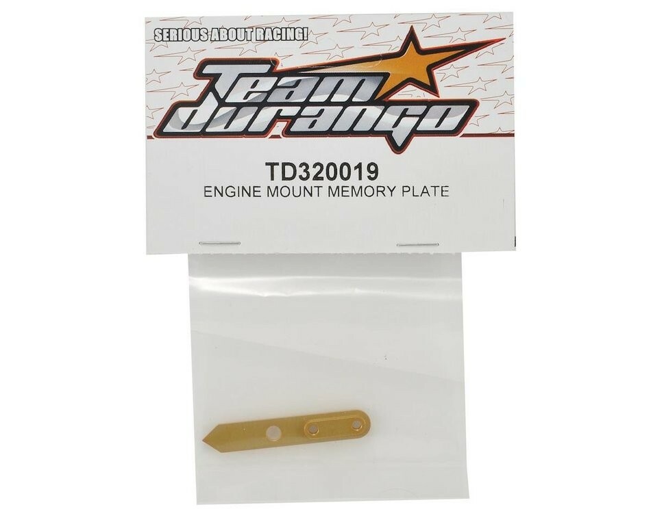 Team Durango Engine Mount Memory Plate DNX408 1/8 Nitro Buggy RC Car