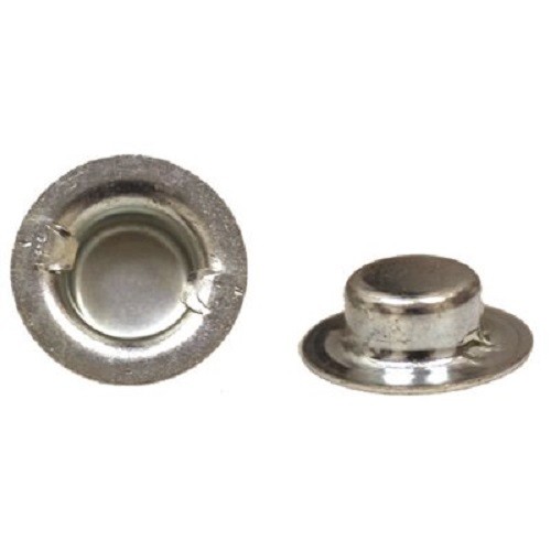 100 Washer Cap Type Pushnut Fasteners 1/4 Stud Diameter