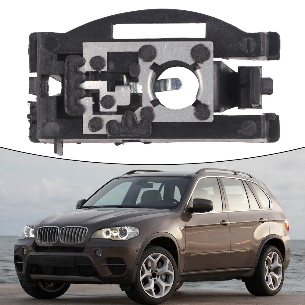 For BMW For X5 E70 Rear Outer Left Light Holder Panel ABS Black Replacement