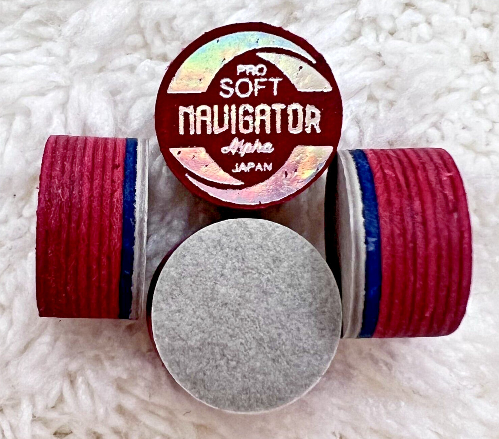 FREE SAME DAY SHIPPING (1) Navigator Alpha Pro Soft Pool Cue Tip