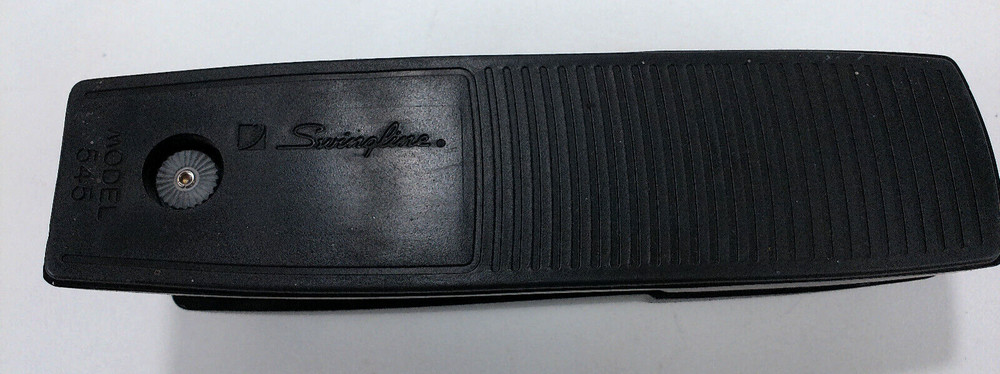 Swingline Plastic Stapler Model 545 Black ~ TESTED & WORKS ~